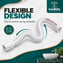 Camrol Waste Pipe long 36"