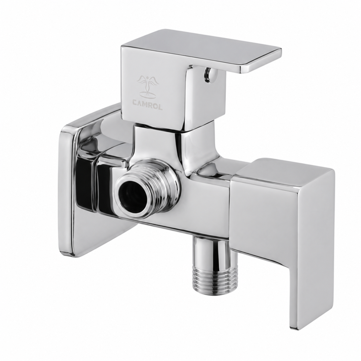Camrol Rose 2 in 1 Angle Valve With C.p Flange