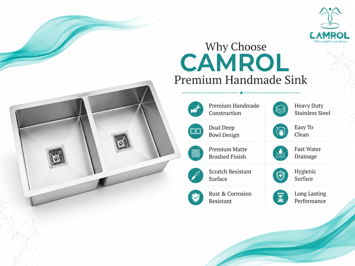 Camrol JSL 304 Rahino Matt Sink