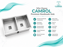 Camrol JSL 304 Rahino Matt Sink