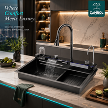 Camrol Piano waterfall sink