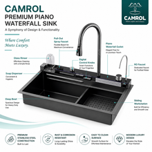 Camrol Piano waterfall sink