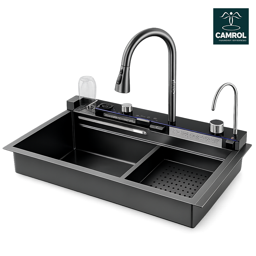 Camrol Piano waterfall sink