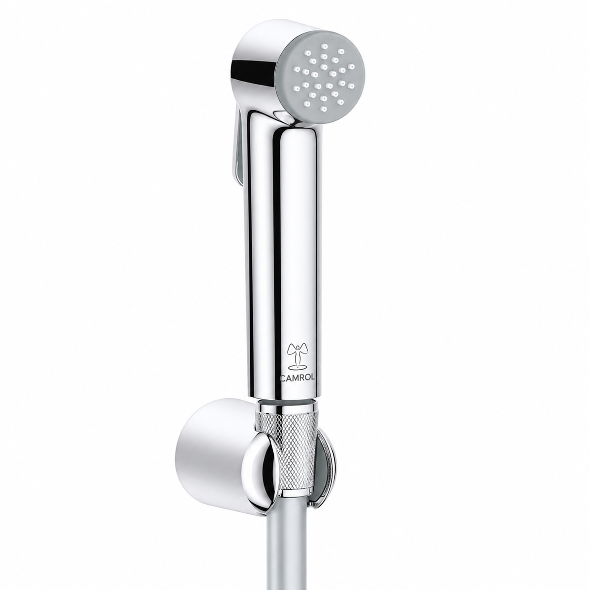 Camrol ABS Grohe Gun Health Faucet with 1000mm Flexible Twist-Free Hose & Holder | Jet Spray for Toilet | Powerful Cleaning | Chrome Finish