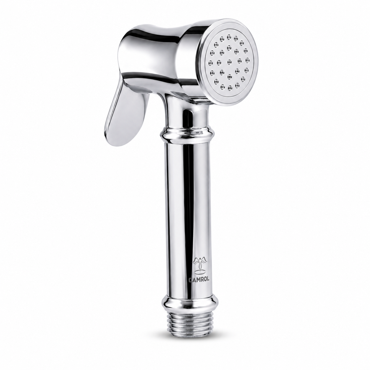 CAMROL Stainless Steel Health Faucet Brass Legent Gun for Bathroom | Jet Spray for Toilet | Handheld Bidet Spray | 304 Grade Stainless Steel | Brushed Silver Finish