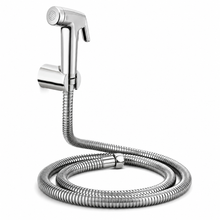 Camrol Conti Heavy Duty Med Tube & ABS Gun Health Faucet with 304 Grade Stainless Steel Hose & Wall Hook | Jet Spray Toilet