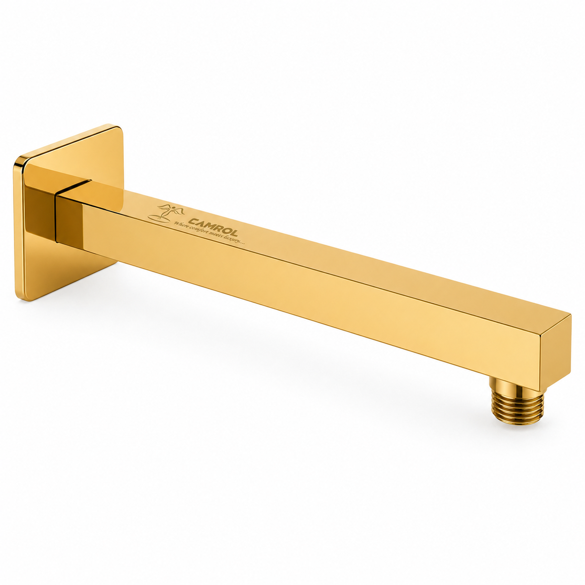 Camrol SHOWER ARM PVD Gold 18"