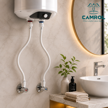 Camrol PTMT Heavy-Duty Connection Pipe | For Wash Basin, Geyser & Flush Tanks | White | Bathroom Plumbing Accessory