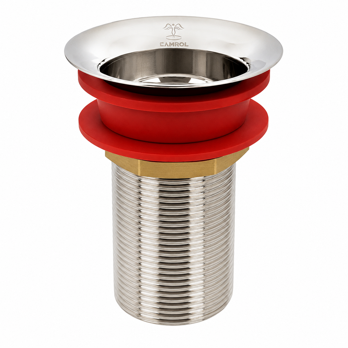 Camrol Stainless Steel Kitchen Sink Pre Waste Coupling | Waste Coupling for Wash Basin & Kitchen Sink | Silver