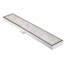 Camrol Tile Insert Shower Drain Channel | 304 Stainless Steel Invisible Shower Drain Channel | Drain Channel with Cockroach Trap and Side Hole