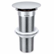 Camrol Pure Brass Waste Coupling for Wash Basin | Fully Thread Chrome Pop-Up Coupling for Wash Basin | Brass Antique | Pack of 1
