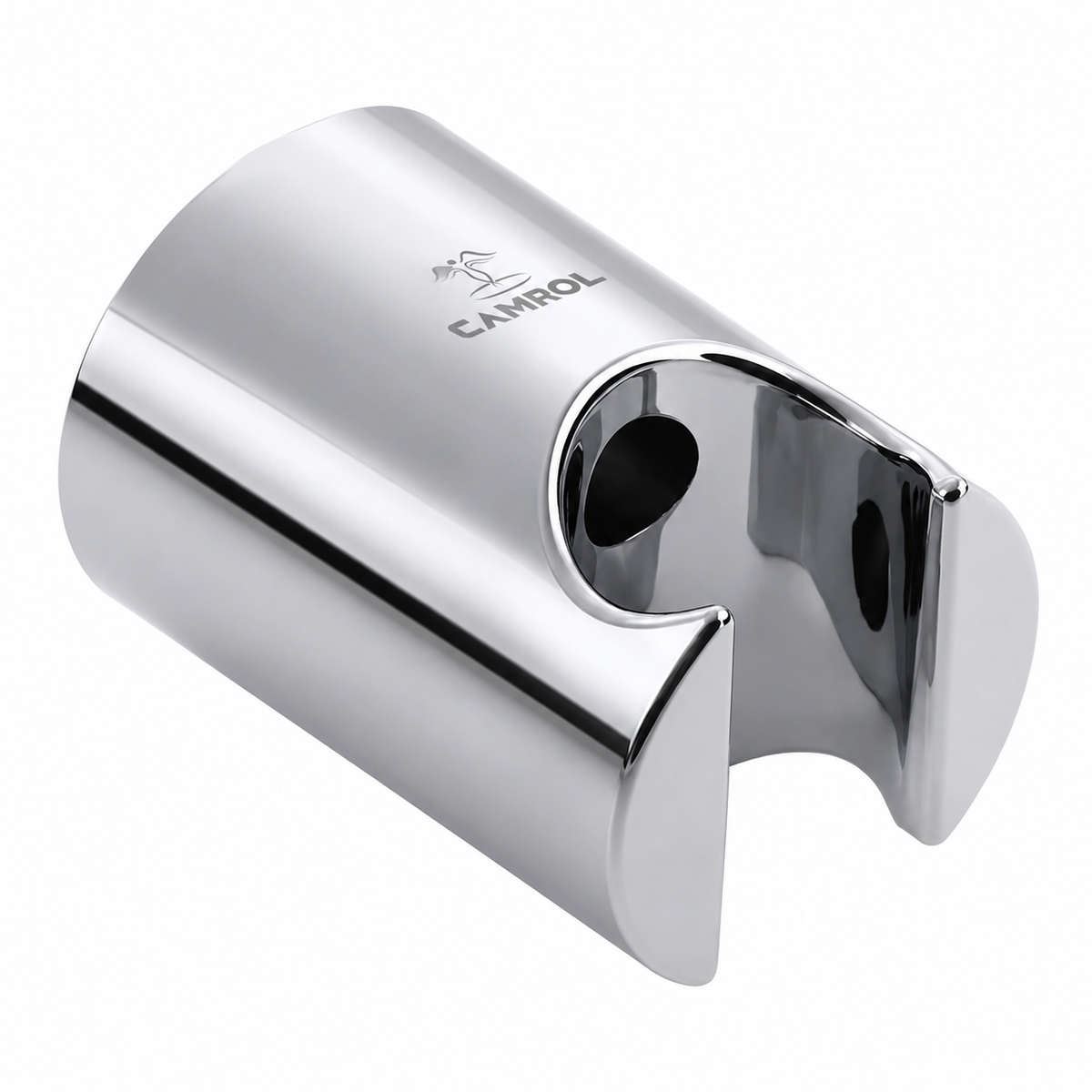 Camrol Heavy Duty Stainless Steel ABS Hook Health Faucet Holder | Universal Jet Spray Stand | Wall Mounted | Rust Resistant | Chrome Finish | Includes Screws & Wall Plugs