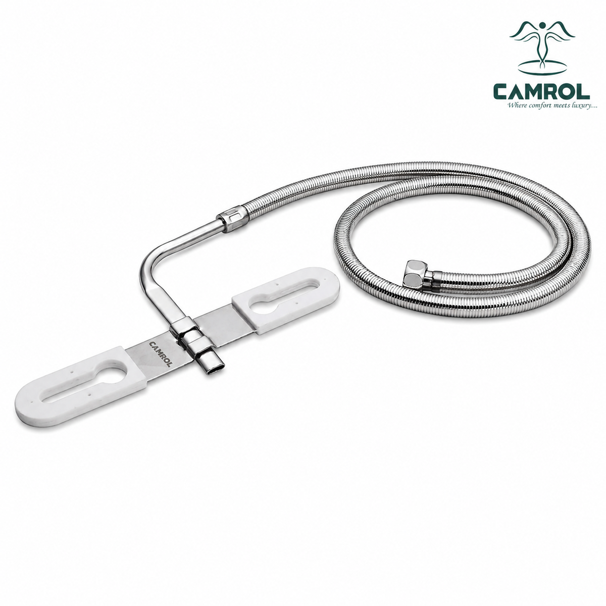 Camrol 304 Stainless Steel Jet Spray | Hands-Free Jet Spray for Toilet Seat | Chrome | Full Set
