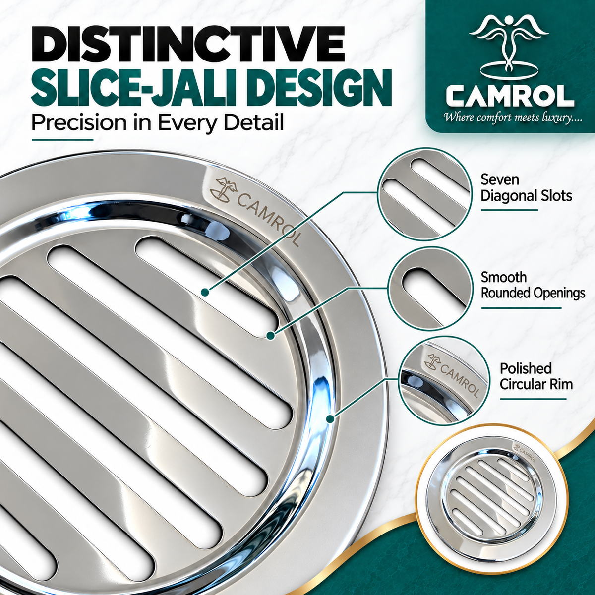 JALI ECO ROUND SLICE PLAIN