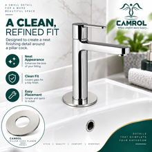 Camrol SS FLANGE PILLAR COCK