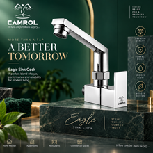 Camrol Eagle Sink Cock With C.p Flange