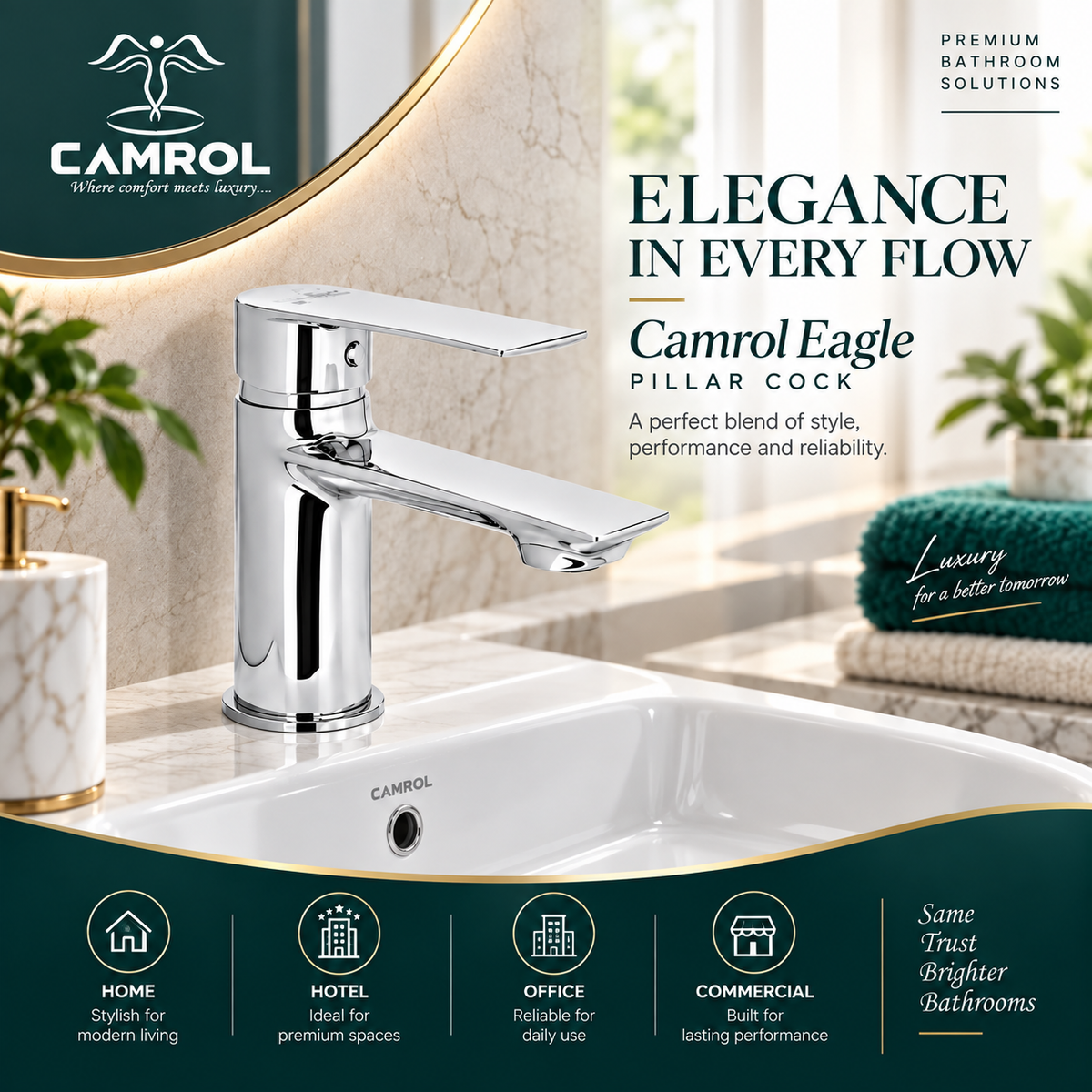 Camrol Eagle Pillar Cock