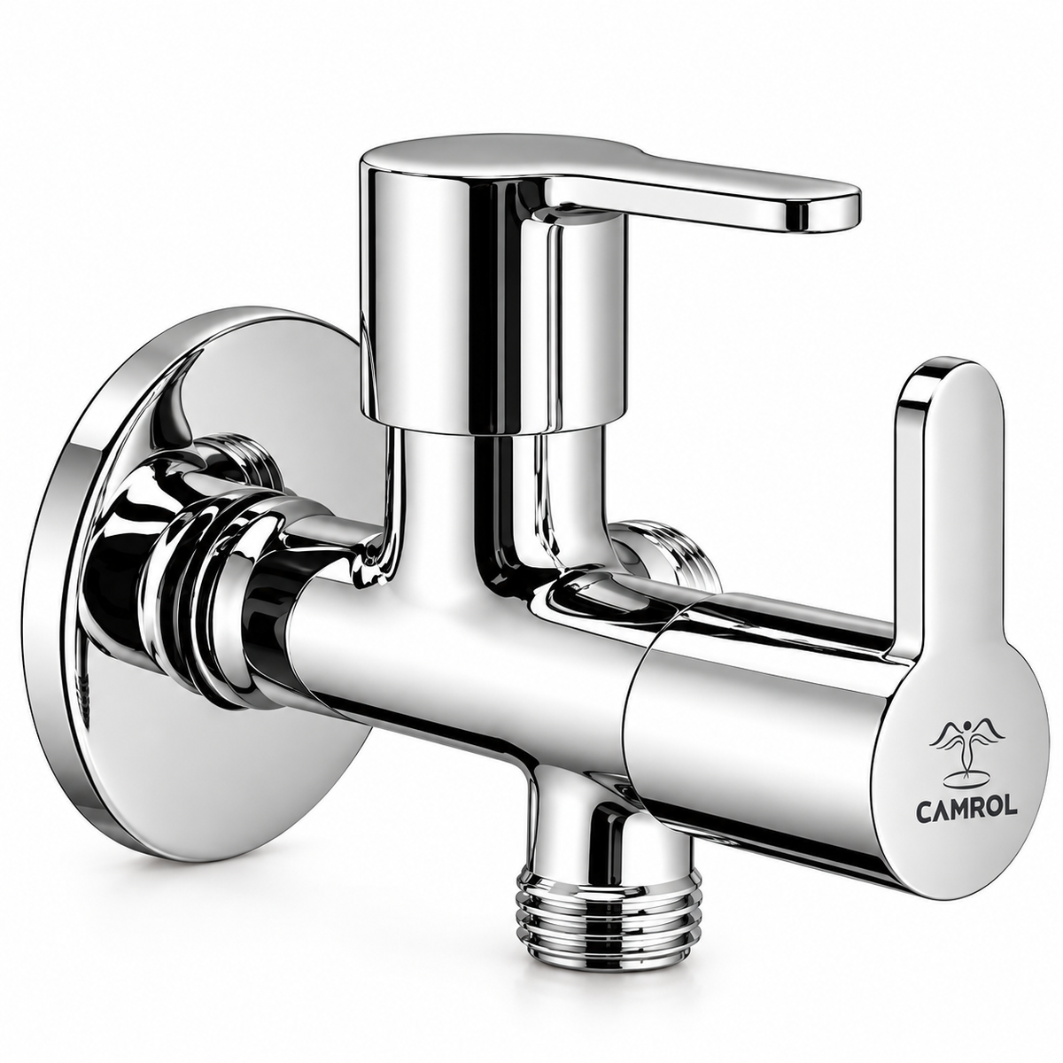 Camrol Victor 2 in 1 Angle Valve With C.p Flange