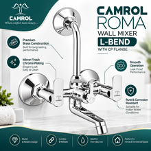 Camrol Roma Wall Mixer With L-Bend