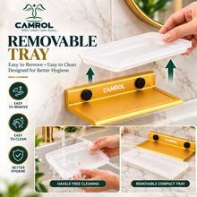 ALU SINGLE SOAP DISH GOLD