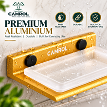 ALU SINGLE SOAP DISH GOLD