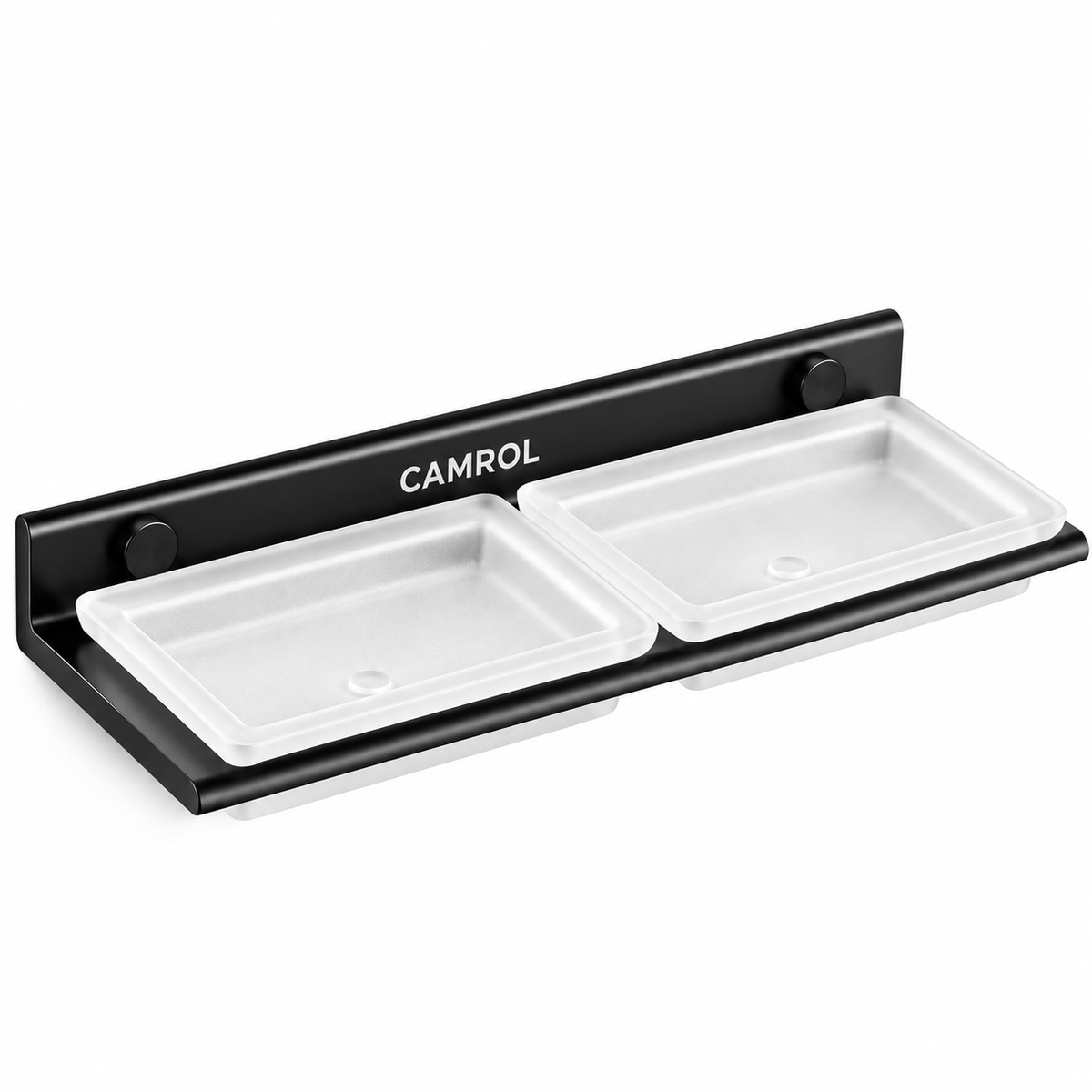 ALU DOUBLE SOAP DISH