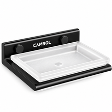 ALU SINGLE SOAP DISH BLACK