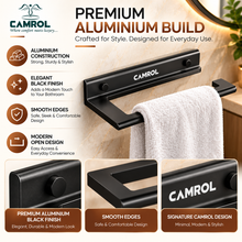 ALU TOWEL RING BLACK