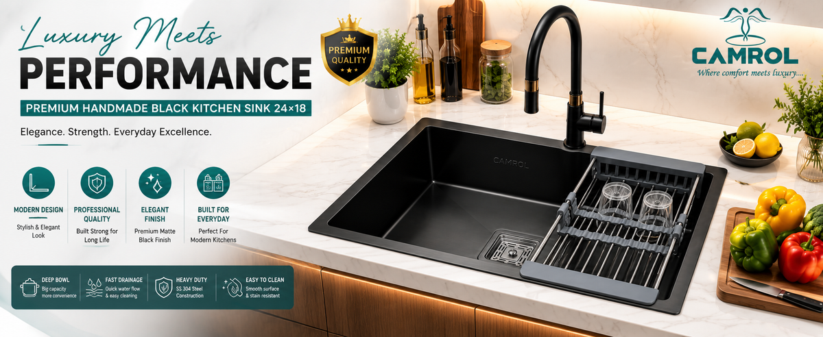 Camrol Black Panther Sink