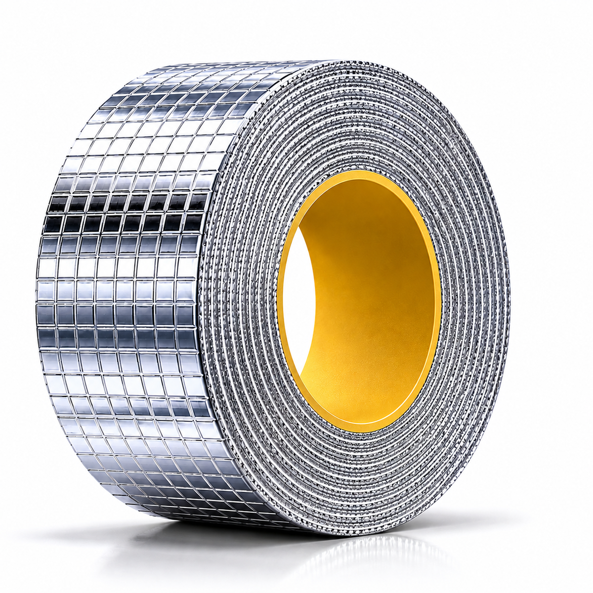 Camrol Super Strong Repair Waterproof Tape | Permanent Leak Repair Solution | Rubber Aluminium Foil Tape for Roof, Pipe, Tank, Window & Surface Leakage | Silver