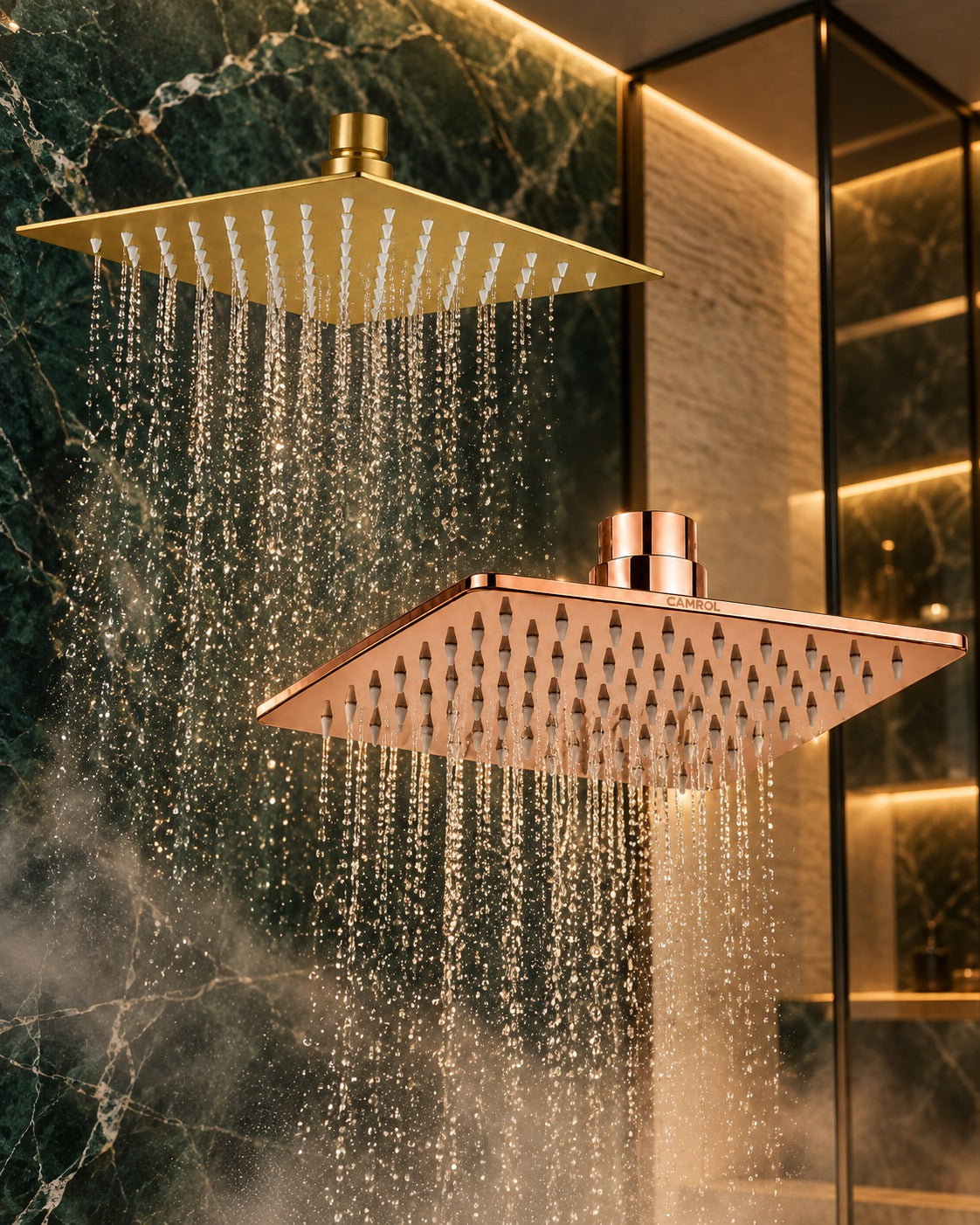PVD Showers & Head