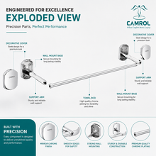 Camrol Towel rod brezza cp